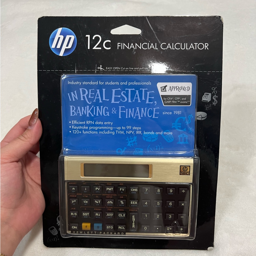 HP 12C FINANCIAL CALCULATOR